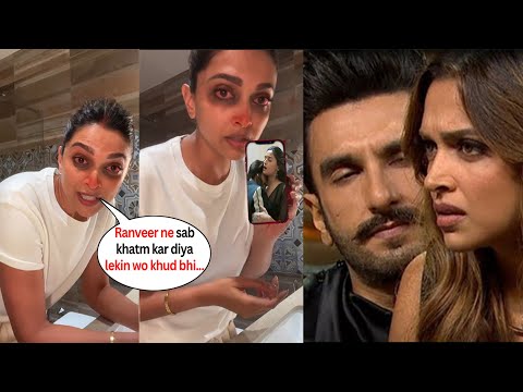 Deepika Padukone Crying while exposing Ranveer Singh After Koffee with Karan, Divorce News