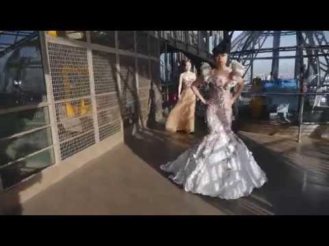 EIFFEL TOWER'S FIRST CATWALK PRODUCED BY JESSICA MINH ANH