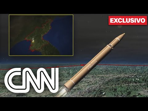 M&iacute;ssil da Coreia do Norte poderia atingir os EUA em 33 minutos, aponta estudo | CNN PRIME TIME