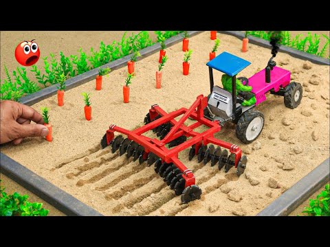 top most creative diy tractor plough machine science project of sano creator