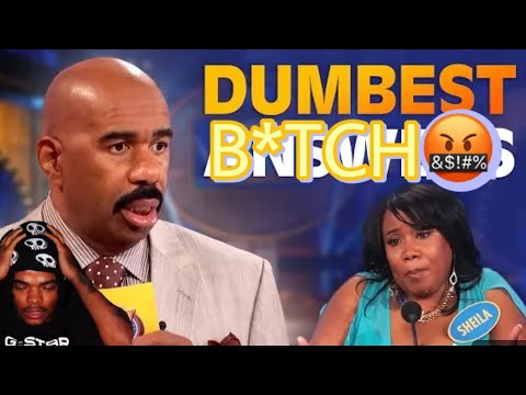 The Dumbest Person In Family Feud History MADE ME RAGE!!!!!!