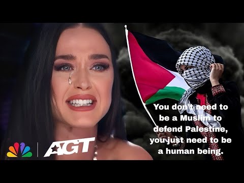 very emotional! all the judges cried hearing the song for Palestine - America's got talent