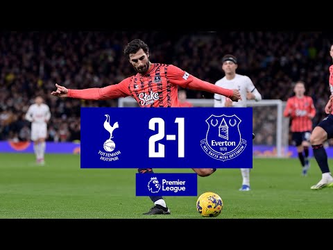 PREMIER LEAGUE HIGHLIGHTS: TOTTENHAM HOTSPUR 2-1 EVERTON