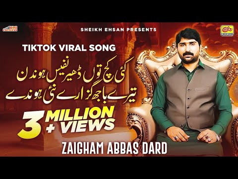 Tenu Kain De Akhy Kyon Chadna Tere Bajh Guzare Nai Honde | Zaigham Abbas Dard | TIKTOK Viral Song