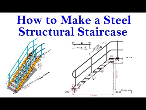 Structural Staircase Fabrication Tutorial 2