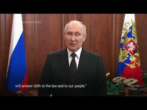 Putin vows to crush Wagner rebellion