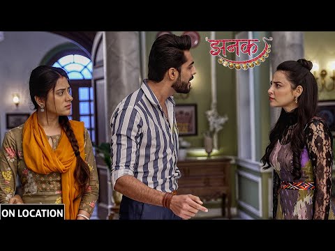 JHANAK | आखिर Arshi का फूटा गुस्सा Anirudh और Jhanak को एक साथ देख के | On Location