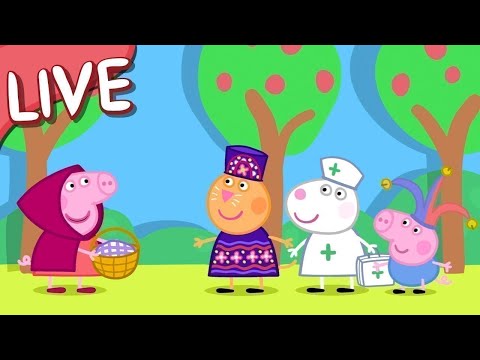 Peppa Pig Full Episodes 🔴 LIVE! Full Episodes STREAMING NOW 🎭 Kids Videos 💕