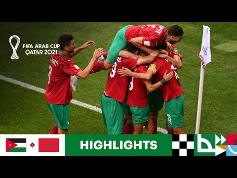 Jordan v Morocco | FIFA Arab Cup Qatar 2021 | Match Highlights