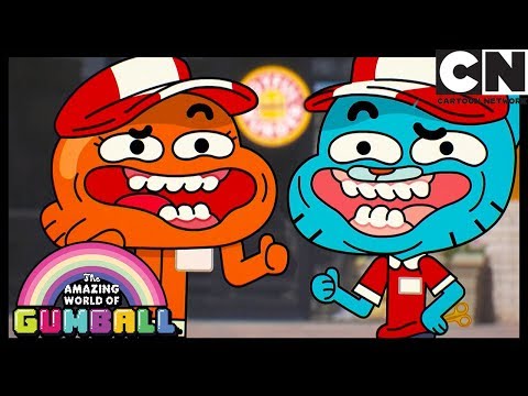 Gumball | Gumball and Darwin Have A Job? | The Menu | Cartoon Network