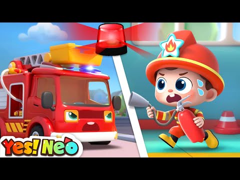 Let's Go, Firefighter Neo! | Fire Truck Rescue Team🔥🚒| Kids Songs | Yes! Neo