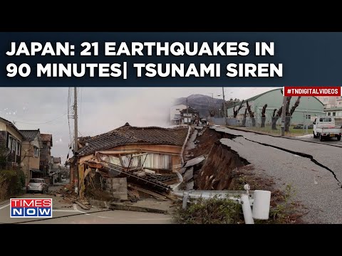 Japan Battered By &lsquo;21 Earthquakes In 90 Minutes&rsquo;| Tsunami Siren Sounded After Deadly Quake|What Now?