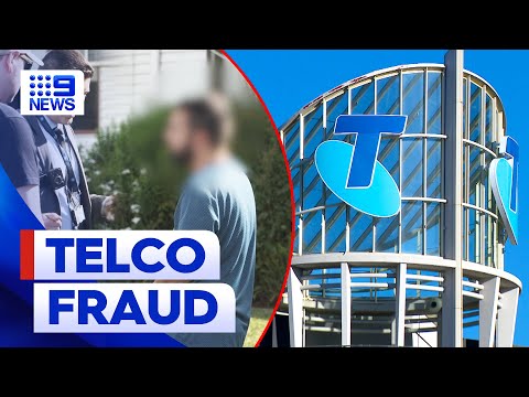 Telco worker in 'position of responsibility' charged after alleged fraud | 9 News Australia