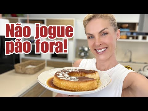 RECEITA DE PUDIM DE P&Atilde;O AMANHECIDO | COZINHANDO EM FAM&Iacute;LIA