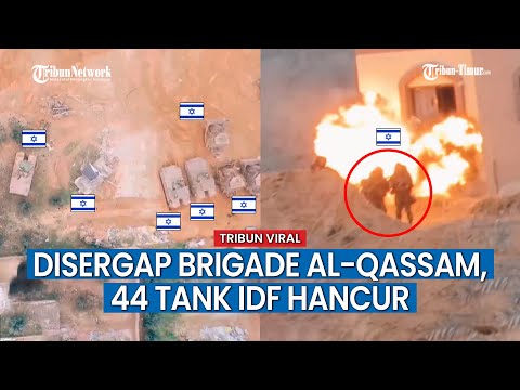 FULL Brigade Al-Qassam Sergap Militer Israel di Khan Younis, Pasukan Israel Alami Kerugian Besar