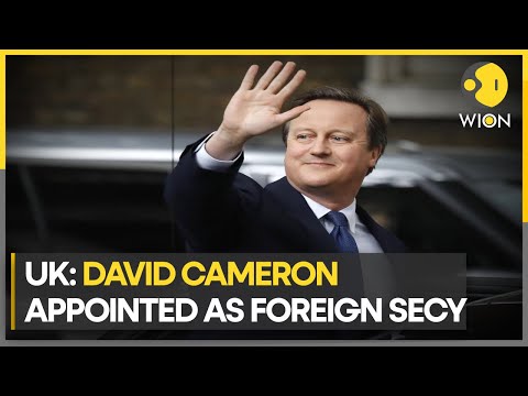 UK: David Cameron's surprise visit to politics, UK PM Rishi Sunak welcomes him in his speech | WION