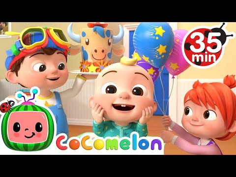 Birthday Song + More Nursery Rhymes &amp; Kids Songs - CoComelon