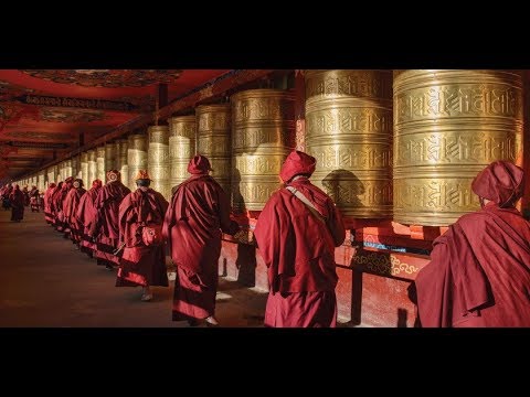 Om Mani Padme Hum Mantra 3 Hours - 3 TIẾNG Thần Ch&uacute;  Mật T&ocirc;ng T&acirc;y Tạng &Aacute;n Ma Ni B&aacute;t Di Hồng