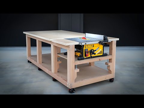 DIY Table Saw WORKBENCH Dewalt 7491