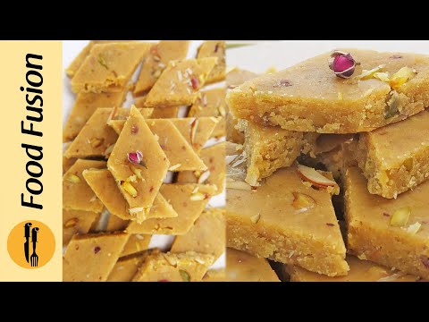 Chana Daal Katli Halwa Recipe by Food Fusion