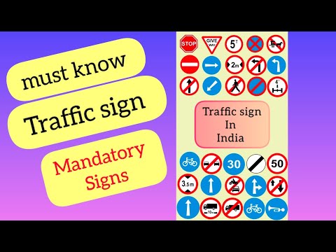 Traffic sign in India | Traffic signal | 