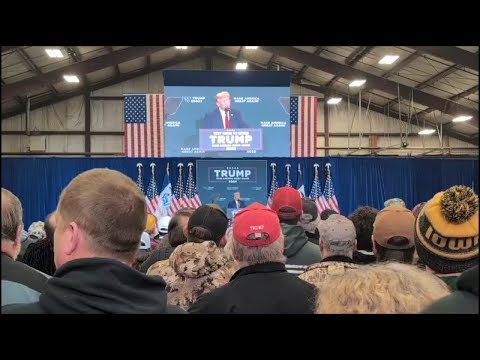 Trump stops in Mason City