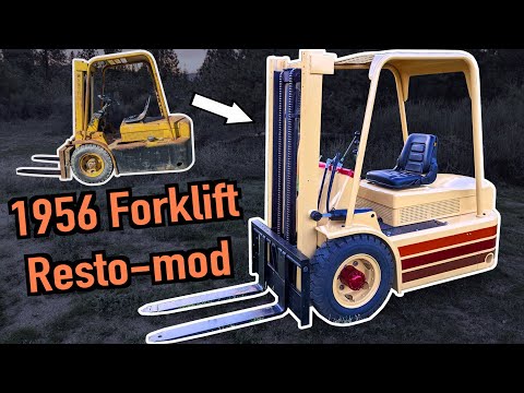 Resto Modding A 1956 Hyster Forklift