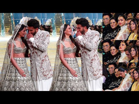 Deepika Padukone Get JEALOUS &amp; Uncomfortable On Hubby Ranveer Singh &amp; Alia Bhatt Closeness @RampShow