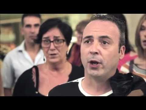 The ABAO sings 'Va pensiero' at Bilbao station