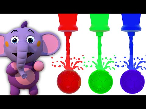 Ek Chota Kent | Rang Seekhe Hindi Main - Learn Colors With Colorball | Hindi Nursery Rhymes