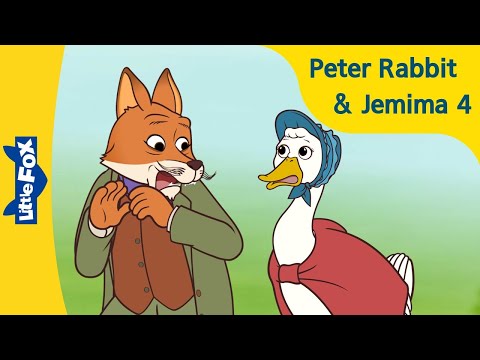 Jemima Puddle-Duck 4 | Peter Rabbit | Stories for Kids | Bedtime Stories l Little Fox