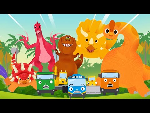 Go! Heavy Machinesaurus Full Compilation l Tayo Dino Episodes l Learn Dinosaurs with Heavy Vehicles