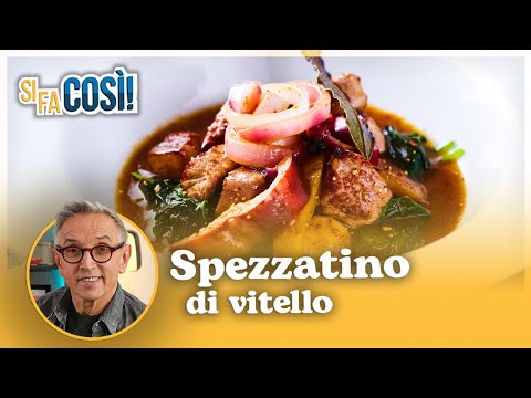 Spezzatino di vitello - Si fa cos&igrave; | Chef BRUNO BARBIERI