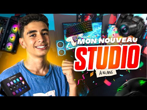 MON INCROYABLE NOUVEAU STUDIO &Agrave; SEULEMENT 14 ANS (+3000&euro;)