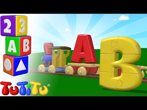 ABC Puzzle -  Babies and Toddlers Learning the Alphabet with TuTiTu Toys - TuTiTu Preschool