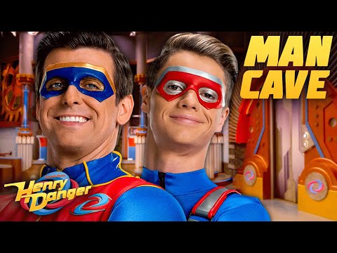 Funniest and Wildest Moments in the MAN CAVE 🦸 | Henry Danger