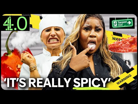 Nella Rose Tells Chloe Burrows To Eat A Scotch Bonnet! | Tapped Out | 