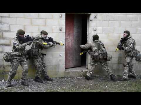 Fighting in Built Up Areas - training with The London Regiment