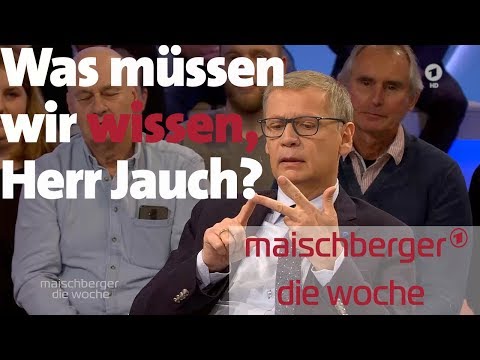 Was m&uuml;ssen wir wissen? Günther Jauch bei &quot;maischberger. die woche&quot; (13.11.19)