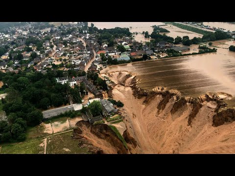 Des dizaines de morts dans des intemp&eacute;ries en Allemagne, de nombreux disparus &bull; FRANCE 24