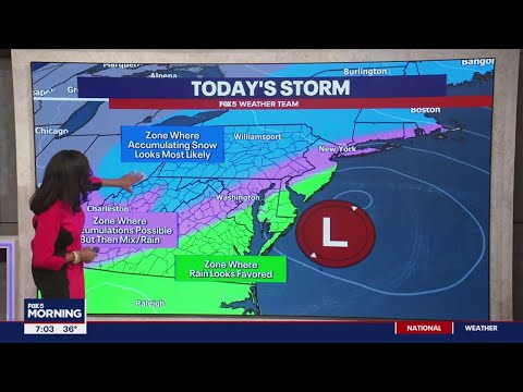 Latest on snow. winter storm for January 6, 2024