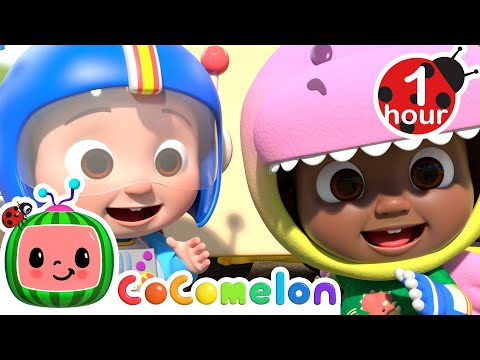 Wheels on the Bus Halloween | CoComelon - Cody's Playtime | Songs for Kids &amp; Nursery Rhymes