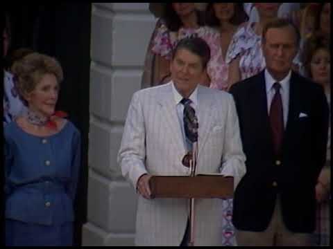 President Reagan's Remarks to Women Appointees on Women's Equality Day on August 26, 1984