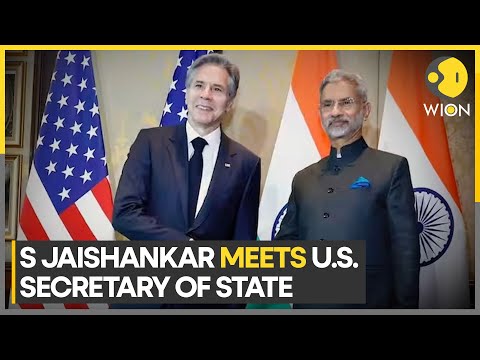 Indian EAM S Jaishankar and US Secretary of State Antony Blinken hold talks ahead of '2+2' dialogue