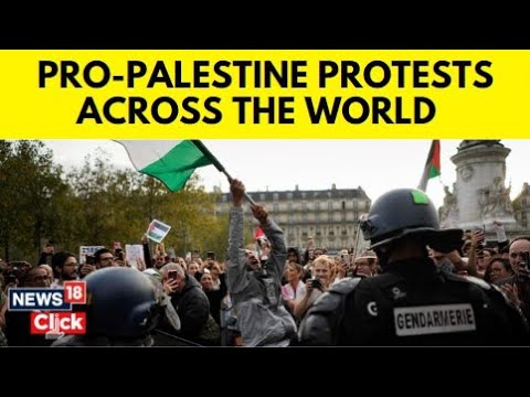 Pro-Palestinian Protests Take Place Across The World | Israel Palestine War | English News | N18V