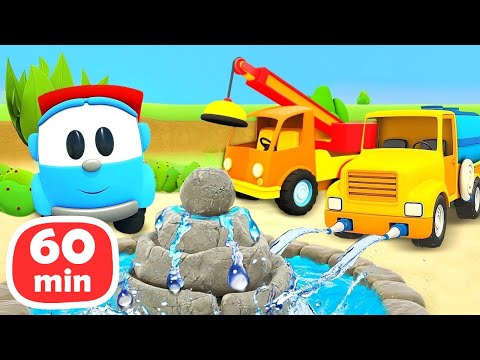 Car cartoons for kids &amp; car cartoon full episodes. Leo the Truck. Street vehicles &amp; cars for kids.