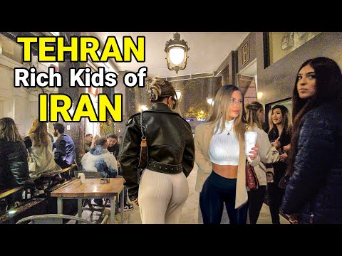 Rich Kids of IRAN - The Richest Neighborhoods in Tehran 2023 Walking Vlog ایران