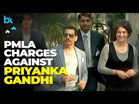 Congress Leader Priyanka Gandhi's Name In ED's PMLA Case Charge-Sheet