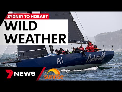 Sydney to Hobart: Crews battle wild weather  | 7 News Australia