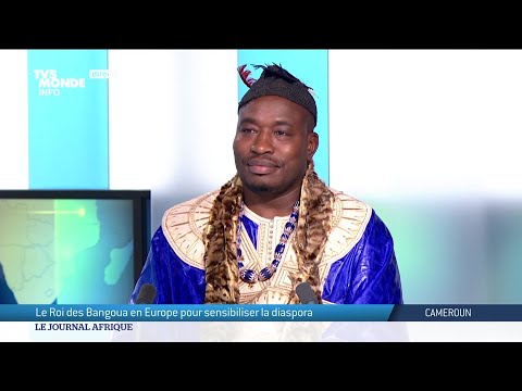 Cameroun : le roi des Bangoua en tourn&eacute;e europ&eacute;enne